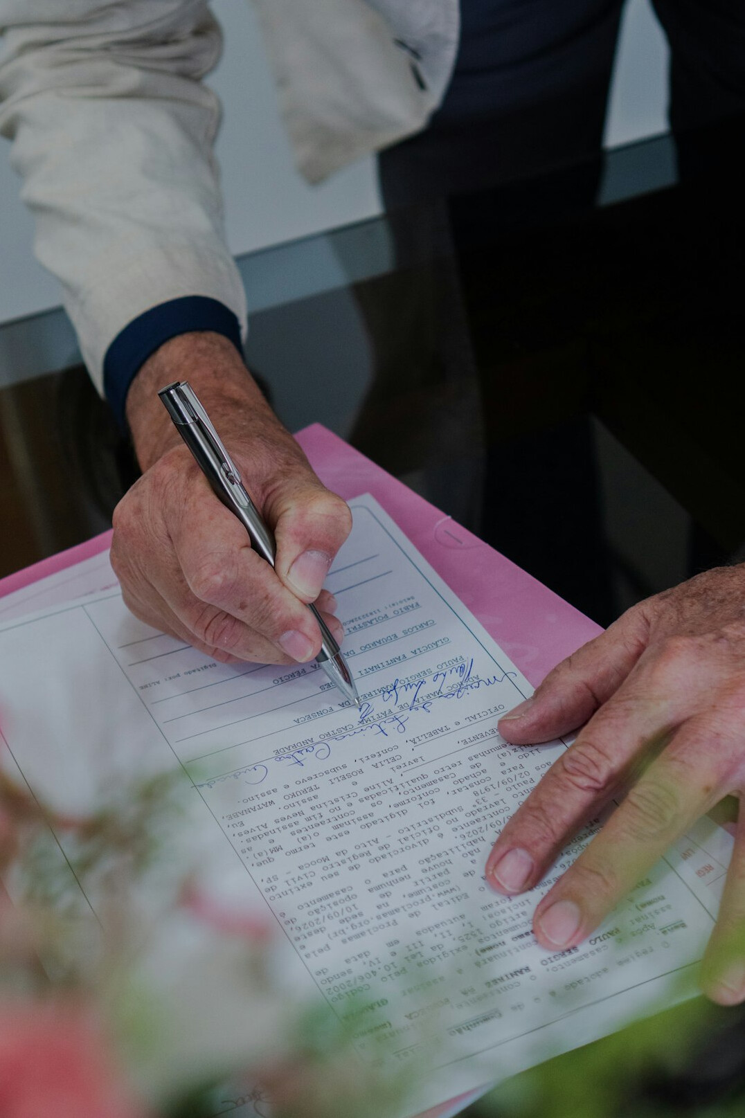 real estate signing contract
