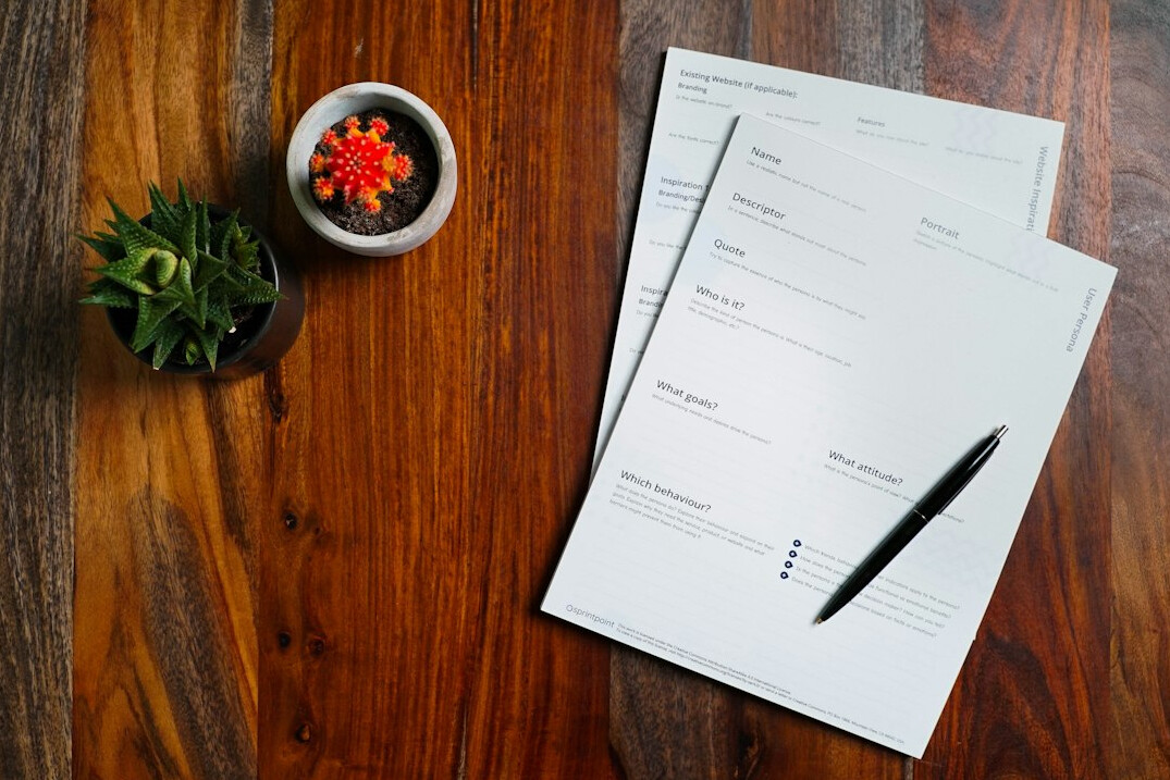 tax documents on desk